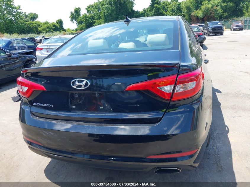 2017 Hyundai Sonata Se VIN: 5NPE24AF5HH439140 Lot: 39754580