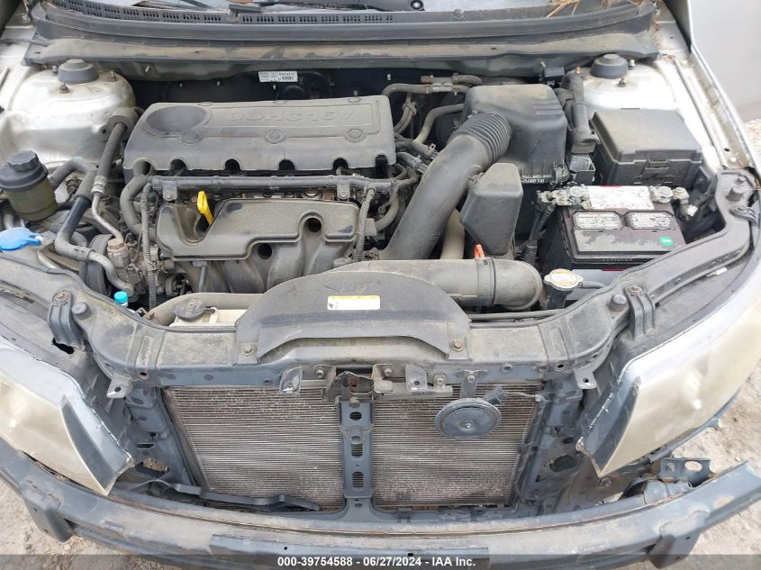 2010 Kia Forte Ex VIN: KNAFU4A24A5858031 Lot: 39754588