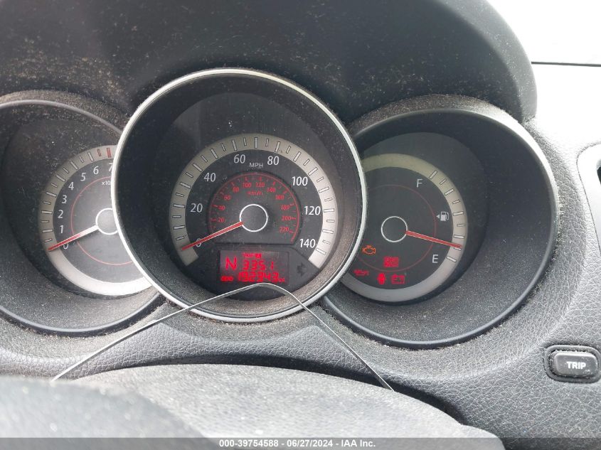 2010 Kia Forte Ex VIN: KNAFU4A24A5858031 Lot: 39754588