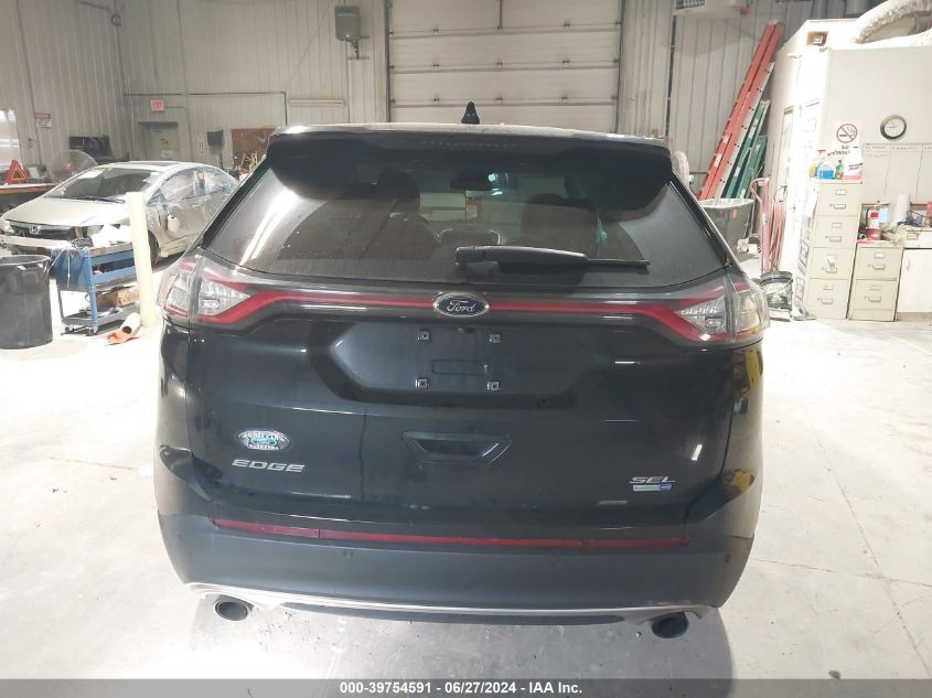 2015 Ford Edge Sel VIN: 2FMTK4J96FBB90014 Lot: 39754591