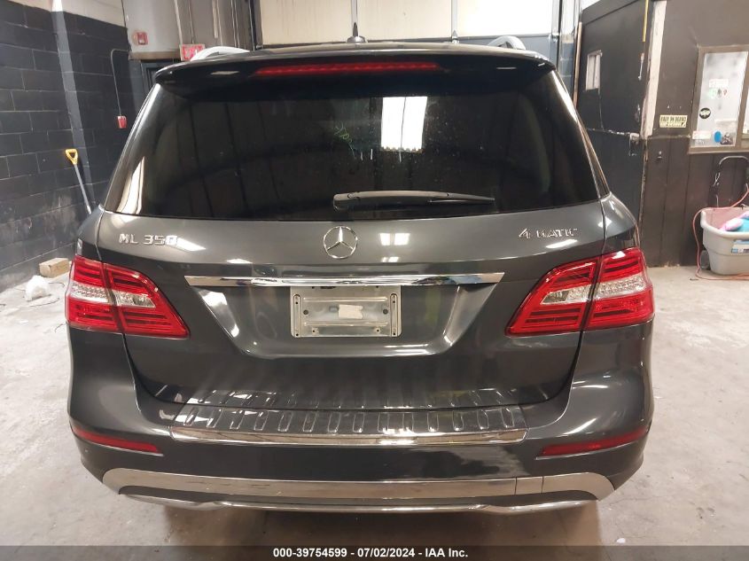 2012 Mercedes-Benz Ml 350 4Matic VIN: 4JGDA5HB0CA019465 Lot: 39754599