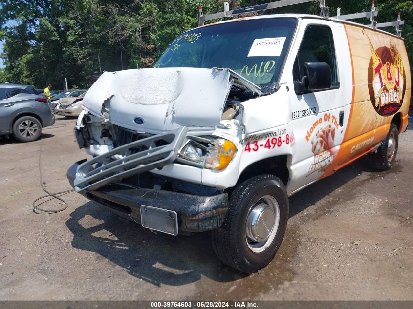 2001 Ford E-350 Super Duty Commercial/Recreational VIN: 1FTSE34LX1HA18962 Lot: 39754603