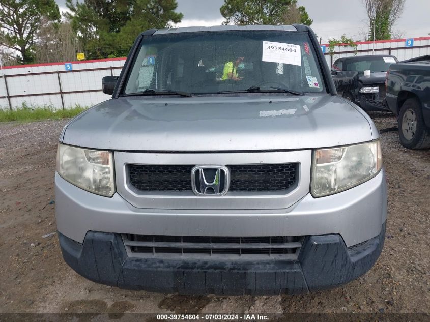 2011 Honda Element Lx VIN: 5J6YH1H33BL001252 Lot: 39754604