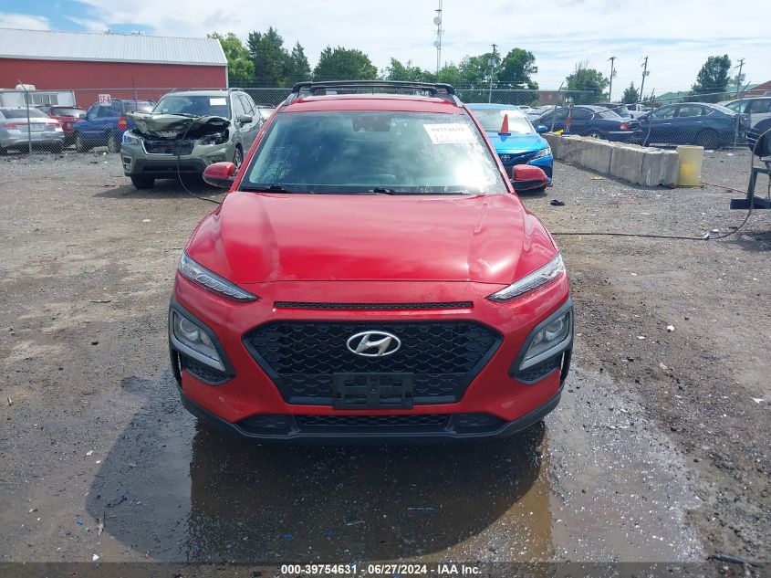 2021 Hyundai Kona Sel VIN: KM8K2CAA6MU628196 Lot: 39754631