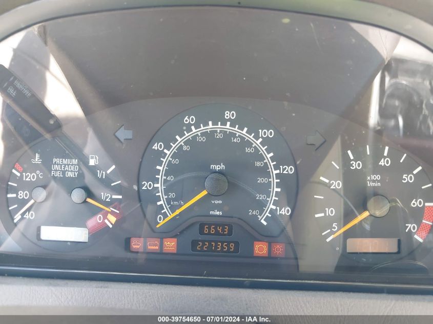 1997 Mercedes-Benz C 230 VIN: WDBHA23E0VF589332 Lot: 39754650