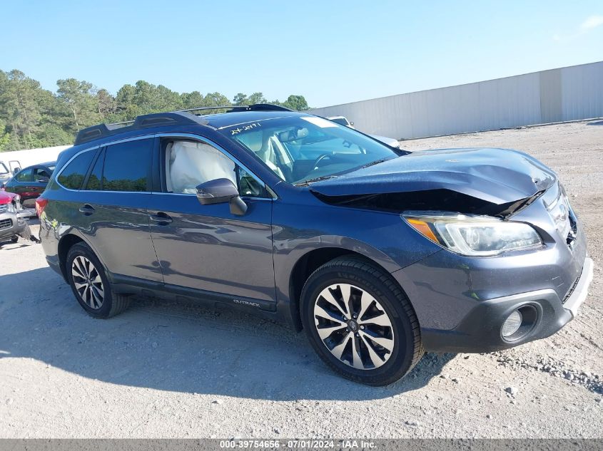 2017 Subaru Outback 2.5I Limited VIN: 4S4BSAKC1H3217045 Lot: 39754656