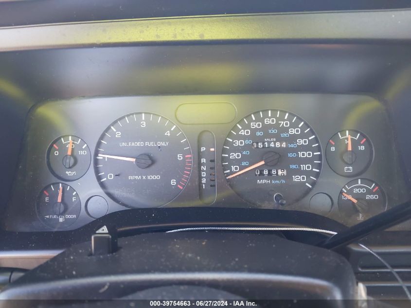 1996 Dodge Ram 1500 VIN: 3B7HC13Y1TG156081 Lot: 39754663