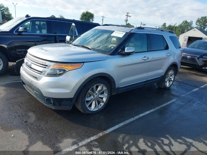 2013 Ford Explorer Limited VIN: 1FM5K7F85DGA57678 Lot: 39754676