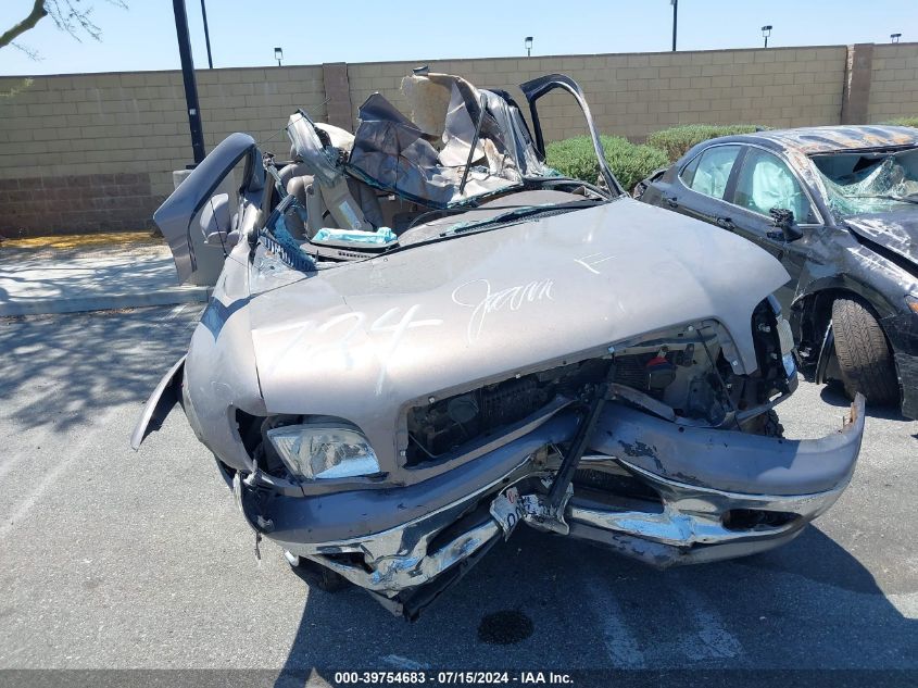 2001 Toyota Tundra Ltd V8 VIN: 5TBRT38191S164223 Lot: 39754683