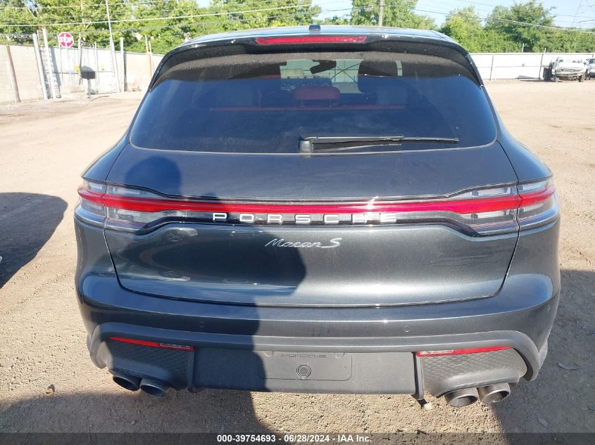 2023 Porsche Macan S VIN: WP1AG2A50PLB37887 Lot: 39754693
