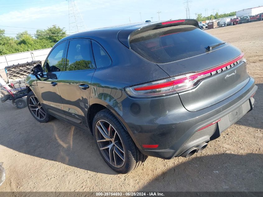 2023 PORSCHE MACAN S VIN: WP1AG2A50PLB37887