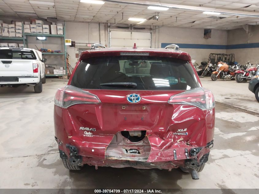 2018 Toyota Rav4 Hybrid Xle VIN: JTMRJREV7JD187227 Lot: 39754709