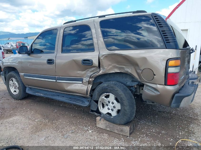 2004 Chevrolet Tahoe Ls VIN: 1GNEC13V44J242193 Lot: 39754712