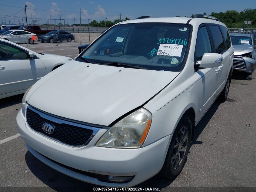 2014 Kia Sedona Lx VIN: KNDMG4C76E6574751 Lot: 39754716