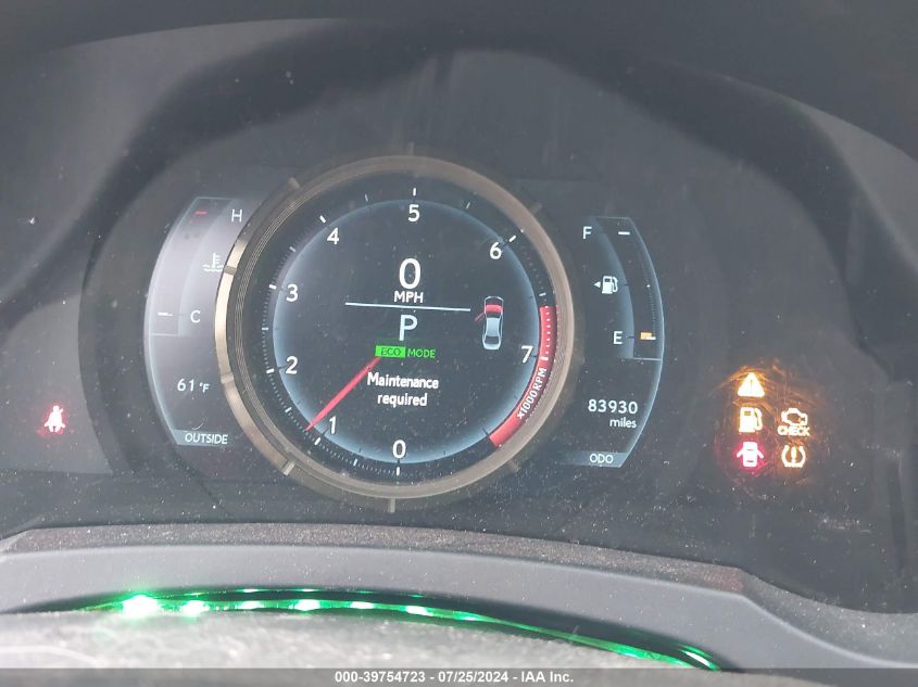 2014 Lexus Is 350 VIN: JTHBE1D22E5013059 Lot: 39754723