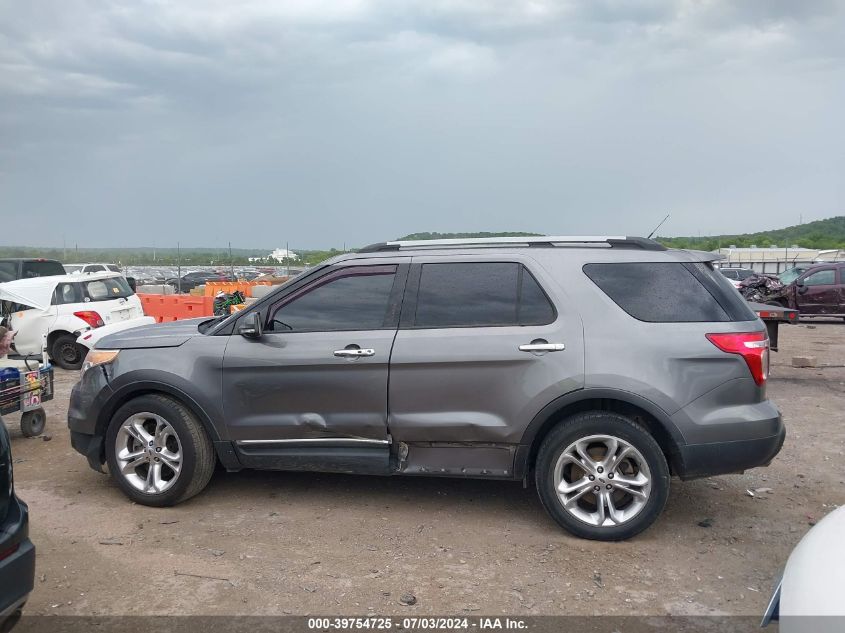 2014 Ford Explorer Limited VIN: 1FM5K7F86EGC37382 Lot: 39754725