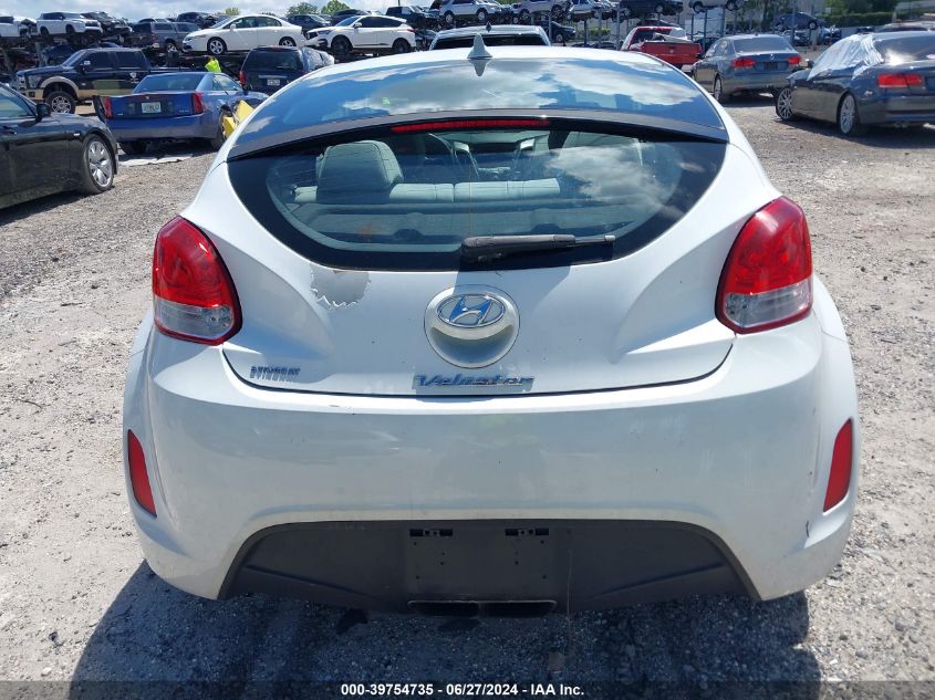 2013 HYUNDAI VELOSTER BASE W/GRAY - KMHTC6AD0DU123963