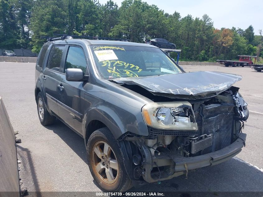 2011 Honda Pilot Ex-L VIN: 5FNYF4H50BB060017 Lot: 39754739