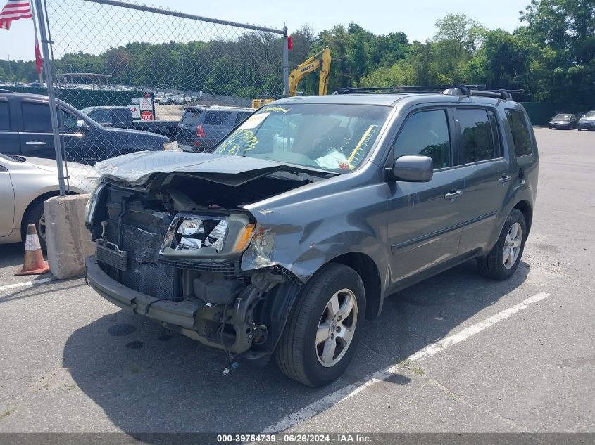 2011 Honda Pilot Ex-L VIN: 5FNYF4H50BB060017 Lot: 39754739