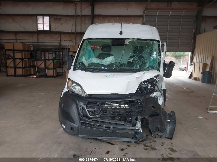 2023 Ram Promaster 3500 Cargo Van High Roof 159 Wb Ext VIN: 3C6MRVJG6PE511866 Lot: 39754744