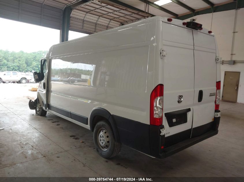 2023 Ram Promaster 3500 Cargo Van High Roof 159 Wb Ext VIN: 3C6MRVJG6PE511866 Lot: 39754744