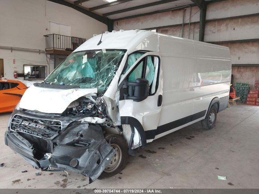 2023 Ram Promaster 3500 Cargo Van High Roof 159 Wb Ext VIN: 3C6MRVJG6PE511866 Lot: 39754744