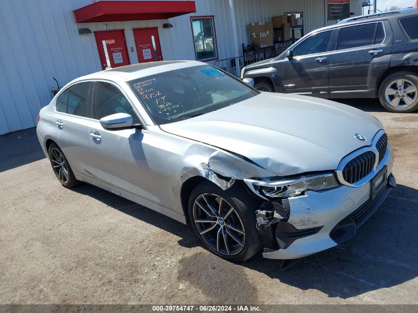 2019 BMW 330I VIN: WBA5R1C51KAK09752 Lot: 39754747