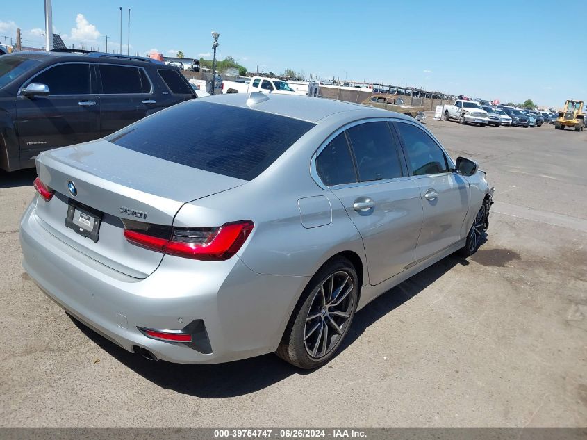 2019 BMW 330I VIN: WBA5R1C51KAK09752 Lot: 39754747