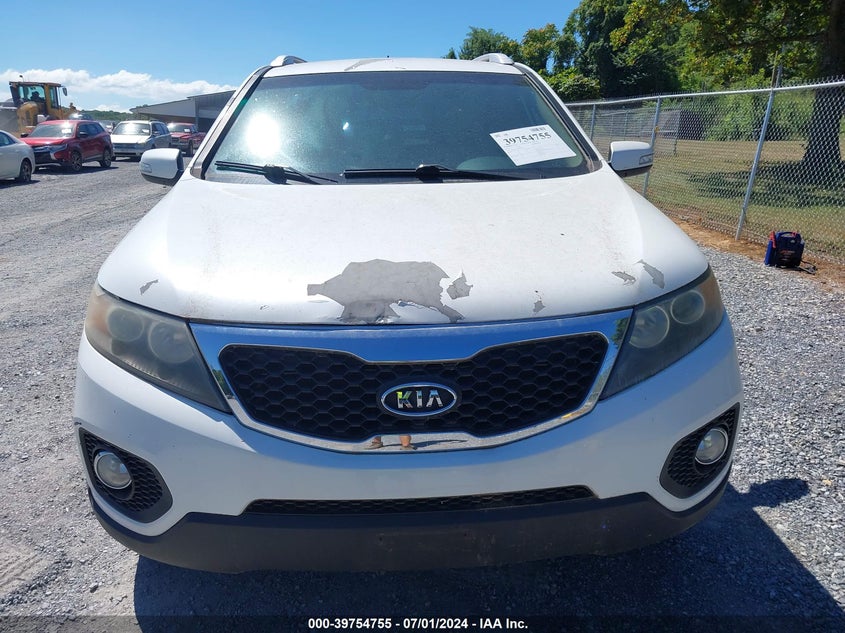 2011 Kia Sorento Ex V6 VIN: 5XYKUDA26BG060821 Lot: 39754755