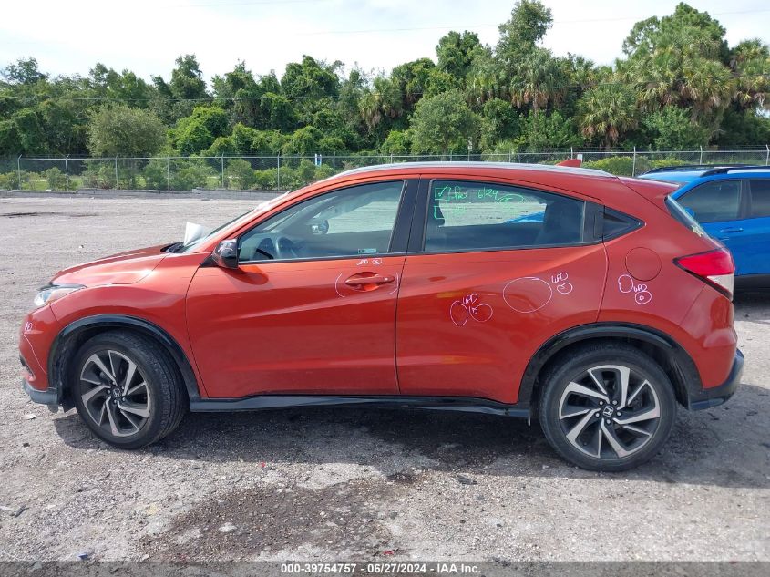 2019 Honda Hr-V Sport VIN: 3CZRU5H1XKM714184 Lot: 39754757