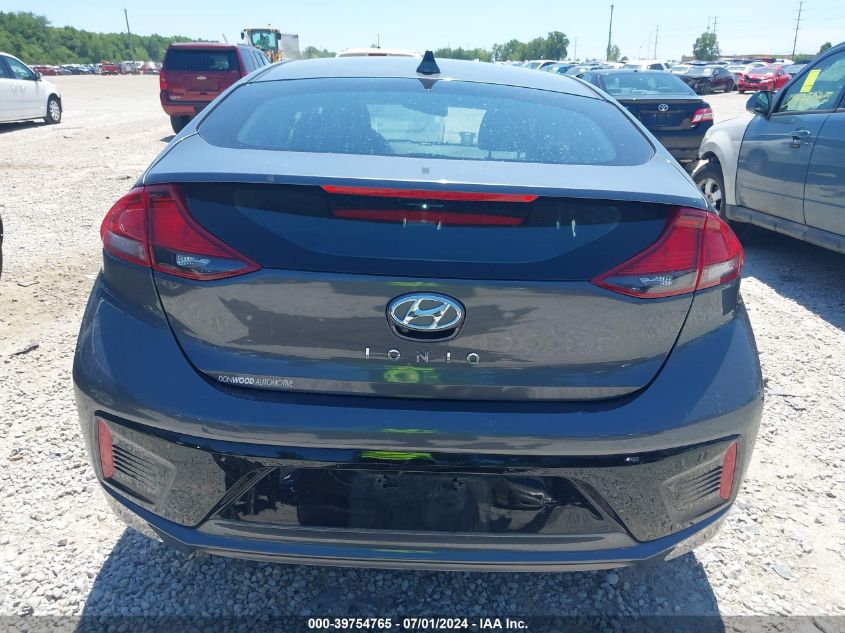 2019 Hyundai Ioniq Hybrid Blue VIN: 0KMHC65LC8KU17948 Lot: 39754765