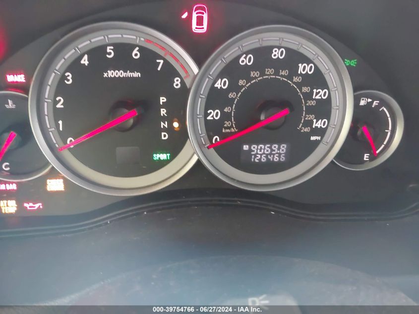 2005 Subaru Legacy Sedan (Natl) Ltd VIN: 4S3BL626657227471 Lot: 39754766