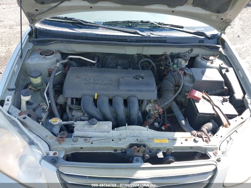 2004 Toyota Corolla Ce VIN: 2T1BR32E94C263835 Lot: 39754769