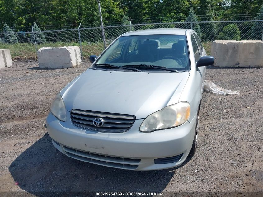 2004 Toyota Corolla Ce VIN: 2T1BR32E94C263835 Lot: 39754769