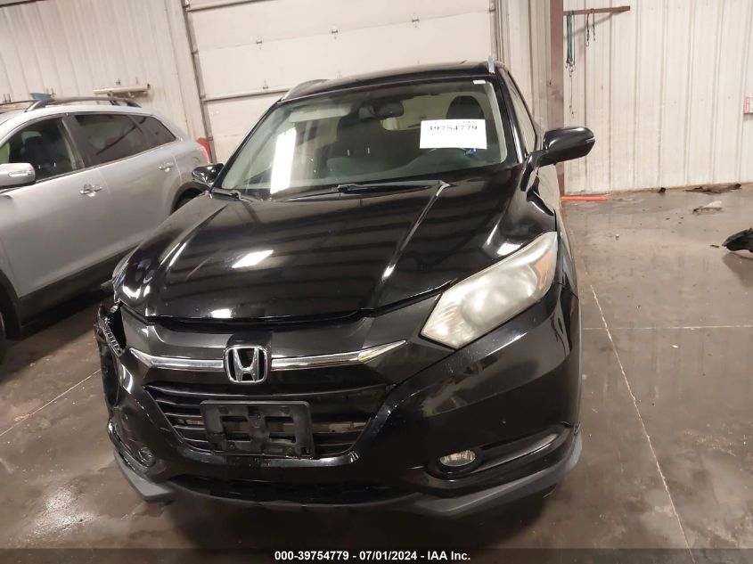 2016 Honda Hr-V Ex-L VIN: 3CZRU6H71GM701230 Lot: 39754779