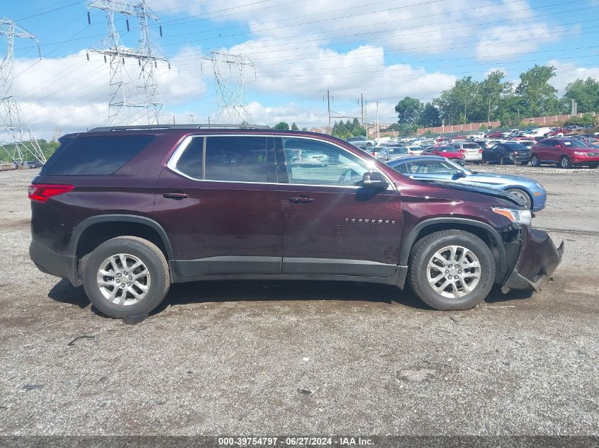 2021 Chevrolet Traverse Lt VIN: 1GNEVGKW8MJ259800 Lot: 39754797