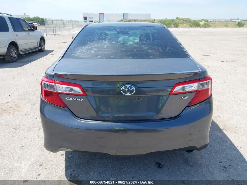 2013 Toyota Camry Se VIN: 4T1BF1FK4DU292770 Lot: 39754821