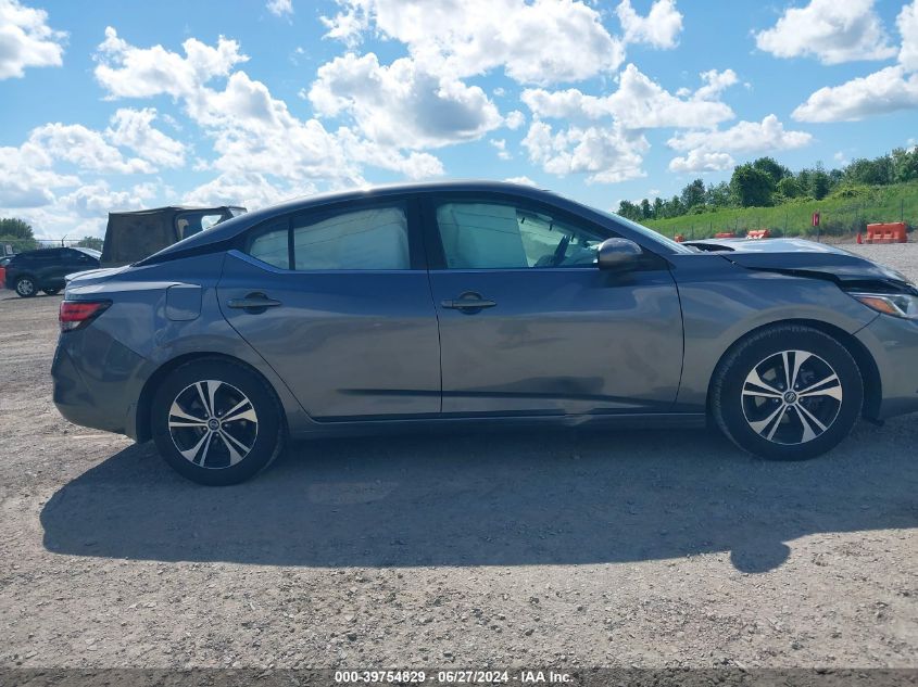 2022 Nissan Sentra Sv Xtronic Cvt VIN: 3N1AB8CV8NY269299 Lot: 39754829