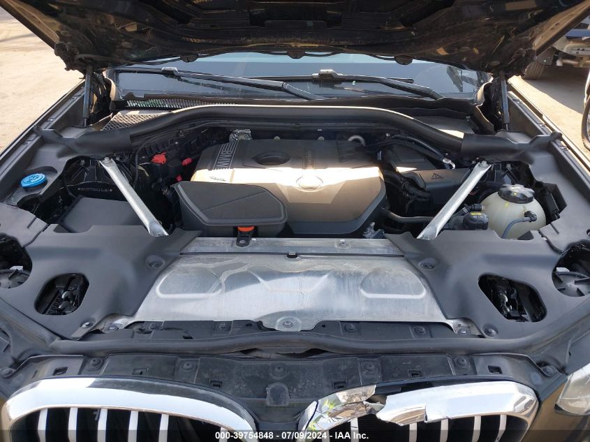 2019 BMW X3 Sdrive30I VIN: 5UXTR7C5XKLF24357 Lot: 39754848