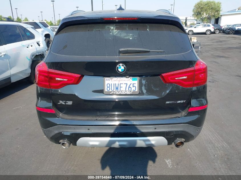 2019 BMW X3 Sdrive30I VIN: 5UXTR7C5XKLF24357 Lot: 39754848