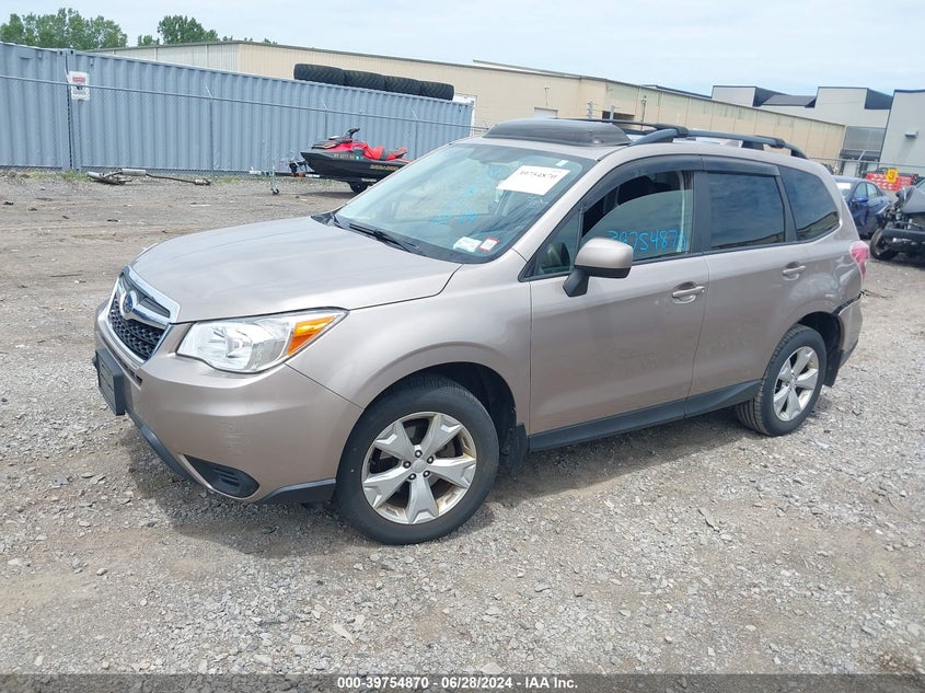 2016 SUBARU FORESTER 2.5I PREMIUM - JF2SJADC9GH402466