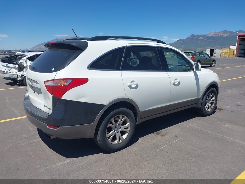 2010 Hyundai Veracruz Gls VIN: KM8NU4CC3AU134224 Lot: 39754881