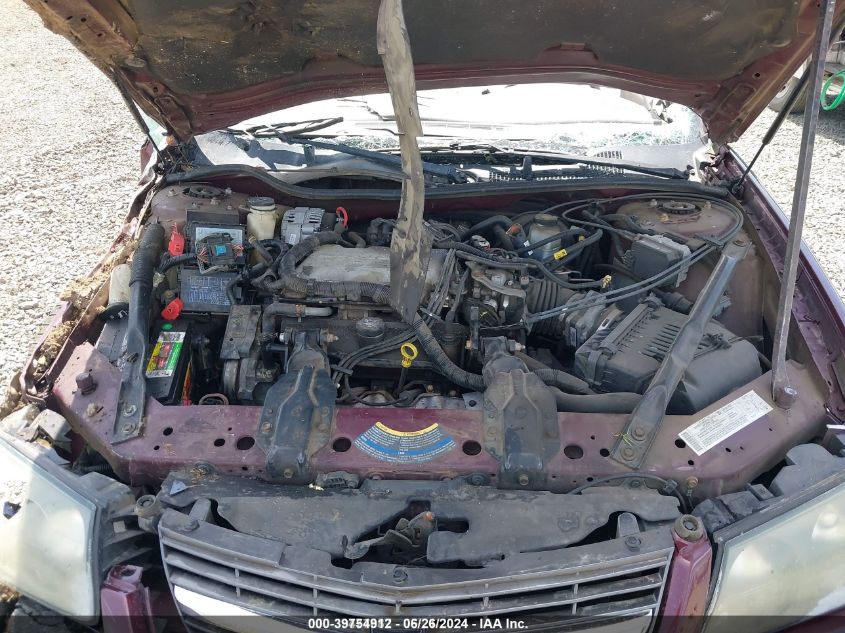 2004 Chevrolet Impala VIN: 2G1WF52E249180214 Lot: 39754912