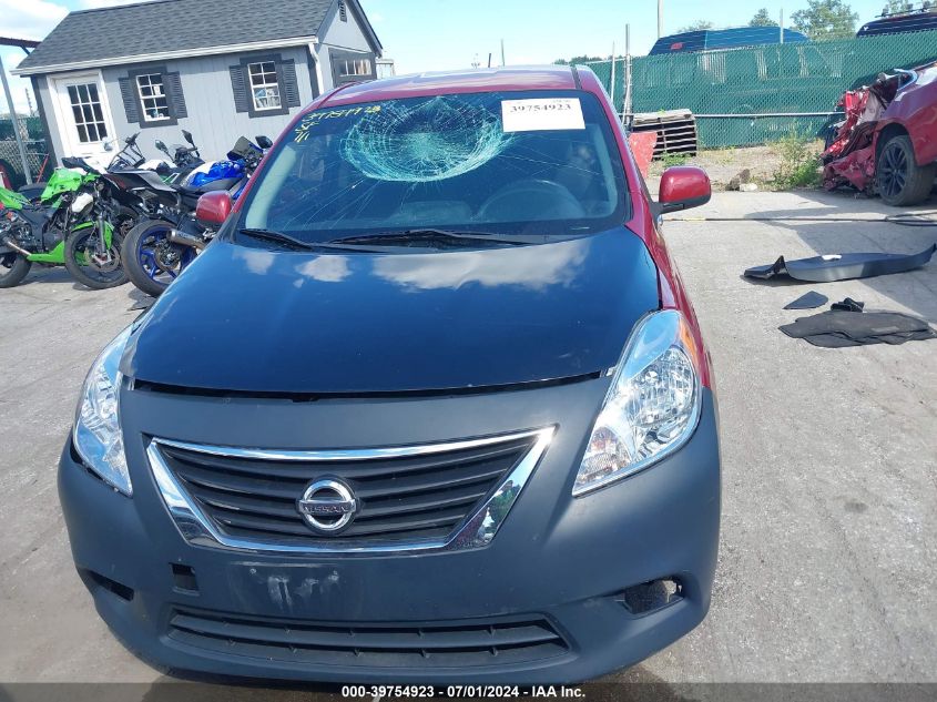 2013 Nissan Versa 1.6 Sv VIN: 3N1CN7AP0DL875402 Lot: 39754923