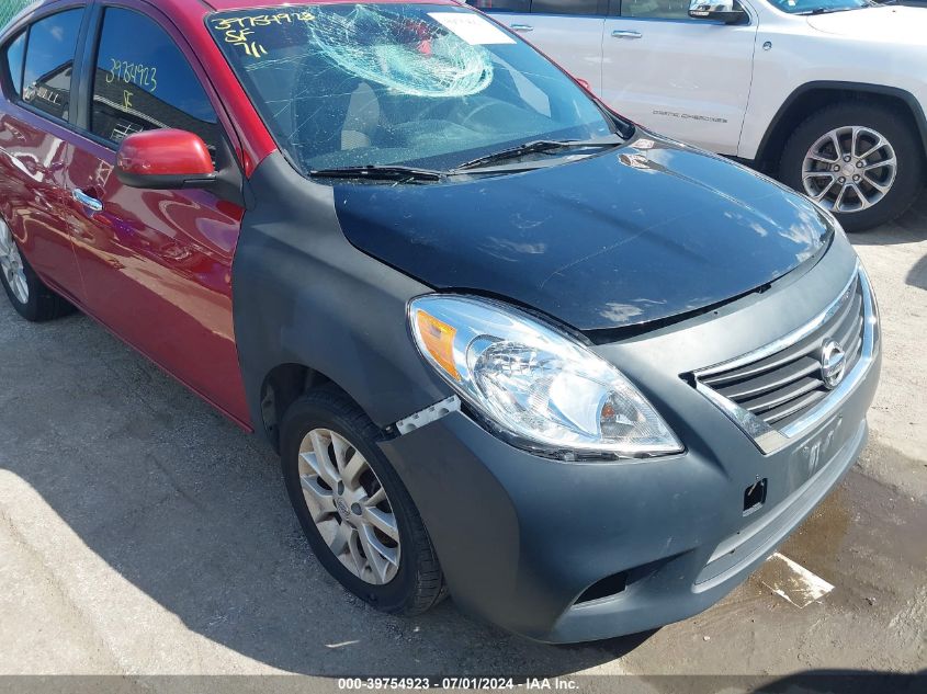 2013 Nissan Versa 1.6 Sv VIN: 3N1CN7AP0DL875402 Lot: 39754923