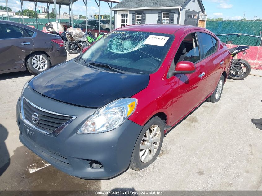 2013 Nissan Versa 1.6 Sv VIN: 3N1CN7AP0DL875402 Lot: 39754923