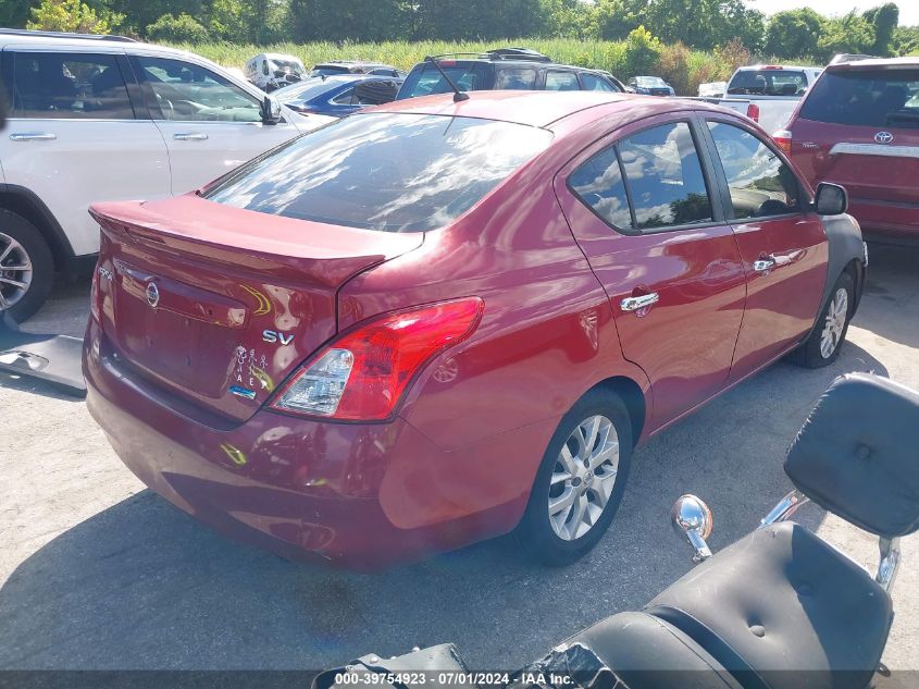 2013 Nissan Versa 1.6 Sv VIN: 3N1CN7AP0DL875402 Lot: 39754923