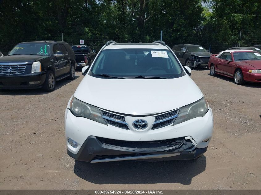 2014 Toyota Rav4 Xle VIN: 2T3RFREV6EW137283 Lot: 39754924