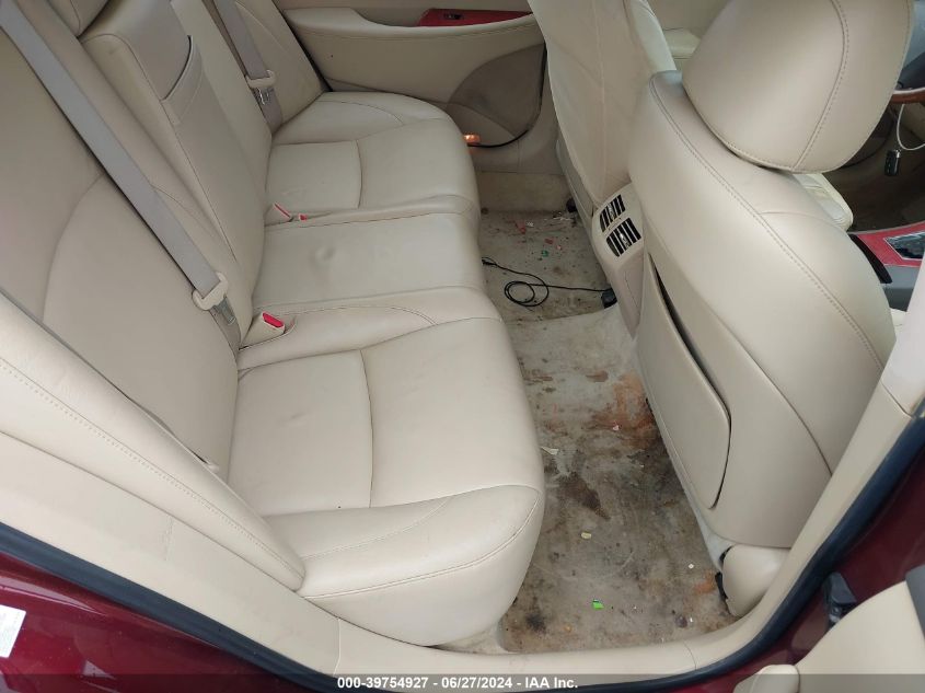 2008 Lexus Es 350 VIN: JTHBJ46G182176880 Lot: 39754927