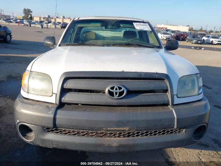 2003 Toyota Tundra VIN: 5TBJN32103S352583 Lot: 39754942